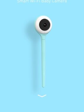 New in box -Lollipop Baby Monitor (Turquoise) - Full-Featured Smart Wi-Fi Camera